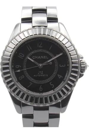 CHANEL Pre-owned, Heren, Zwart, ONE Size, Pre-owned Metal watches