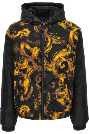 VERSACE Jassen, Heren, Zwart, L, Jassen