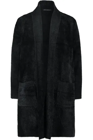 Betty Barclay Truien, Dames, Zwart, L, Casual Gebreide Jas met Kraag