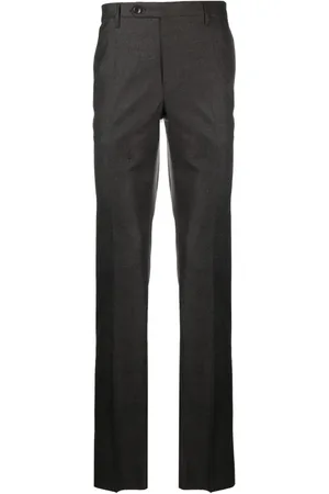 ROTA Broeken, Heren, Bruin, 3Xl, Wol, Luxe Wol Kasjmier Broek Italië