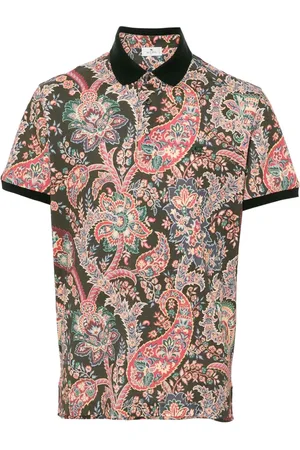 Etro Tops, Heren, Veelkleurig, 3Xl, Katoen, Casual Katoenen T-shirt