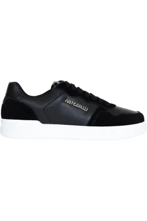 Roberto Cavalli Schoenen, Heren, Zwart, 44 EU, Sneakers