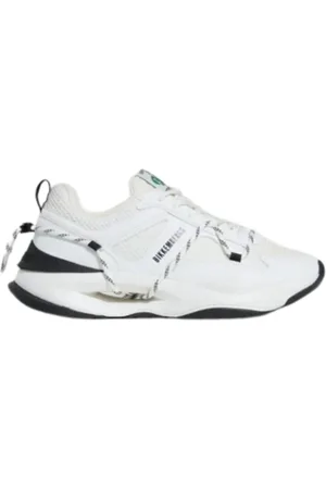 Bikkembergs Schoenen, Heren, Wit, 45 EU, Leer, Heren Leren Sneakers
