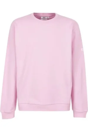 GCDS Sweatshirts & Hoodies, Dames, Roze, S, Katoen, Essentials Crewneck Sweatshirt Vrouwen