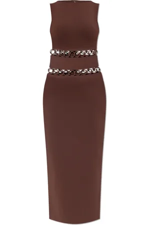 Cult Gaia Kleedjes, Dames, Bruin, S, Jurk River