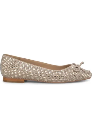 Alma en Pena Schoenen, Dames, , 37 EU, Rhinestone ballerina met strik