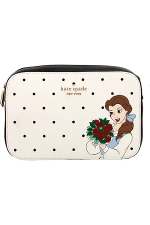 Kate Spade Tassen, Dames, Wit, ONE Size, Stijlvolle Kleine Camera Crossbody Tas Wit