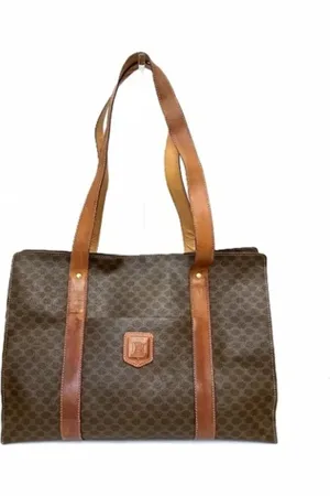Céline Pre-owned, Dames, Bruin, ONE Size, Pre-owned Canvas celine-bags