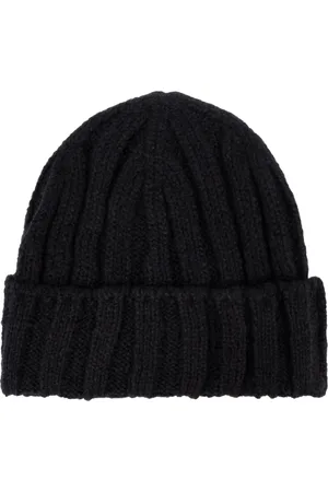 Hanro Accessoires, Dames, Zwart, ONE Size, Wol, Wollen muts