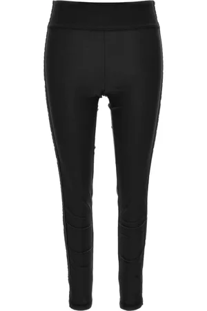 VERSACE Broeken, Dames, Zwart, XL, Broek