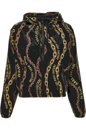 VERSACE Jassen, Dames, Zwart, L, Jassen