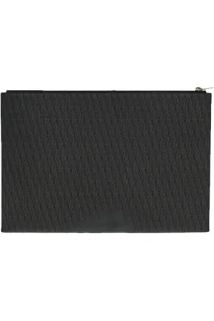Saint Laurent Pre-owned, Dames, Bruin, ONE Size, Leer, Pre-owned Leather clutches