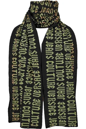 VERSACE Accessoires, Dames, Zwart, ONE Size, Sjaals