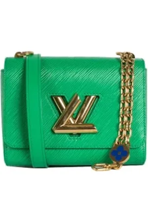 LOUIS VUITTON Pre-owned, Dames, Groen, ONE Size, Leer, Tweedehands leren Louis Vuitton tassen
