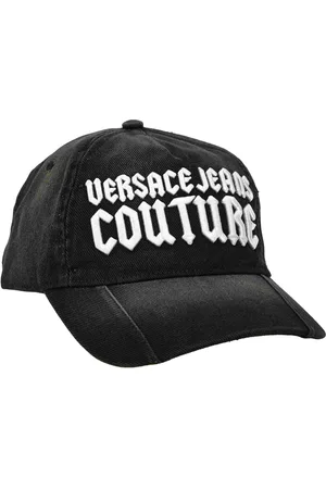 VERSACE Accessoires, Heren, Zwart, ONE Size, Hoeden
