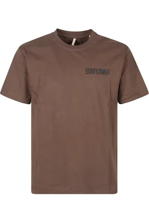 Sunflower Tops, Heren, Bruin, L, Klassieke Prime T-shirt