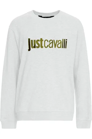 Roberto Cavalli Sweatshirts & Hoodies, Heren, Wit, S, Truien