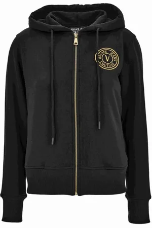 VERSACE Sweatshirts & Hoodies, Dames, Zwart, M, Truien