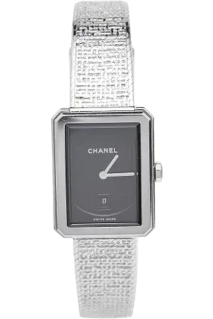 CHANEL Pre-owned, Dames, Grijs, ONE Size, Pre-owned Stainless Steel watches