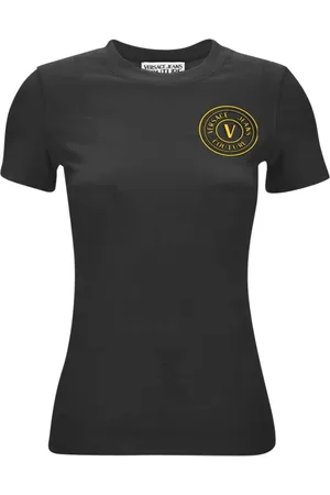 VERSACE Tops, Dames, Zwart, XS, T-shirts en Polos