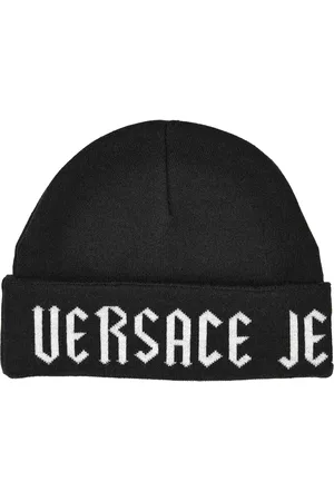 VERSACE Accessoires, Heren, Zwart, ONE Size, Hoeden