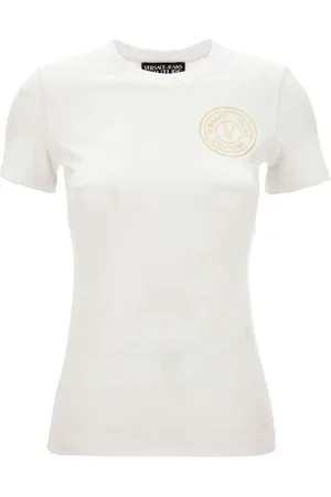 VERSACE Tops, Dames, Wit, XS, T-shirts en Polos