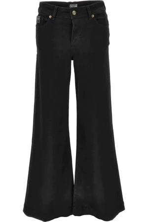 VERSACE Jeans, Dames, Zwart, W26, Broek