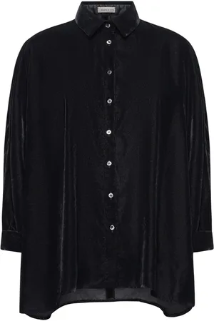 BLANCA Blouses & Shirts, Dames, Grijs, S, Polyester, Antraciet Shirt voor Stijlvolle Look