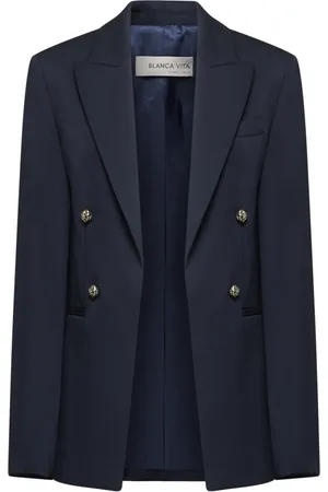 BLANCA Jassen, Dames, Blauw, S, Wol, Stijlvolle Jassen voor Vrouwen