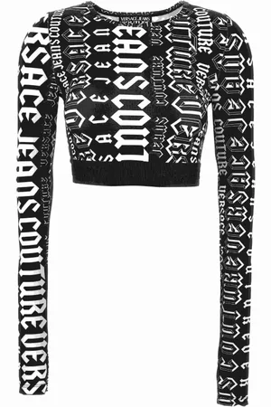 VERSACE Tops, Dames, Zwart, L, T-shirts en Polos