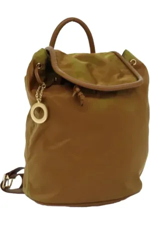 Céline Pre-owned, Dames, Bruin, ONE Size, Pre-owned Fabric backpacks