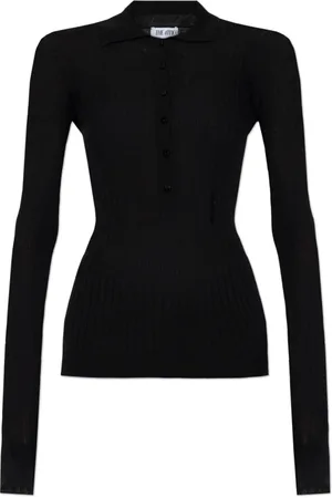 The Attico Truien, Dames, Zwart, L, Kasjmier, Kasjmier trui