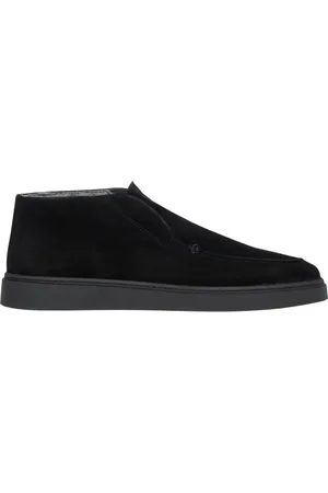 Estro Schoenen, Heren, Zwart, 40 EU, Heren loafers gemaakt van premium Italiaans echt velours