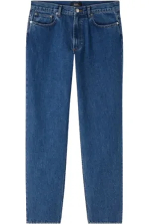 A.P.C. Jeans, Heren, Blauw, W30, Katoen, Vintage Straight Leg Jeans