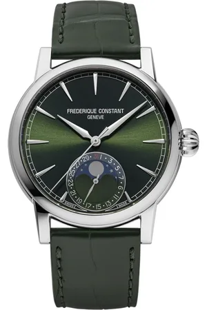 Frederique Constant Accessoires, Dames, Groen, ONE Size, Fc-716Gr 3H6 - Horloge Manufacture Fc-716Gr 3H6