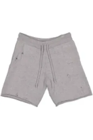 Helmut Lang Korte broeken, Heren, Grijs, L, Denim, Casual Denim Shorts voor Vrouwen