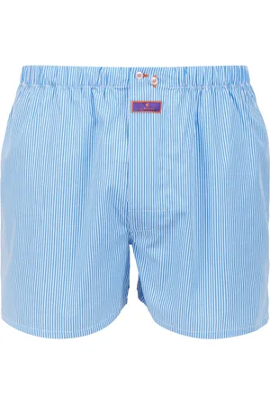 Gallo Ondergoed, Heren, Veelkleurig, L, Katoen, Klassieke lichtblauwe katoenen boxershorts voor heren