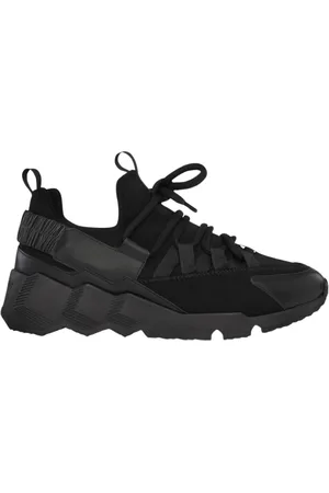 Pierre Hardy Schoenen, Heren, Zwart, 44 EU, Zwarte Sneakers met Regular Fit