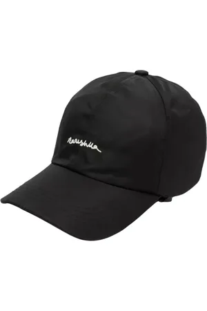 Nanushka Accessoires, Dames, Zwart, ONE Size, Zwarte pet met geborduurd logo