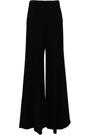Giambattista Valli Broeken, Dames, Zwart, S, Zwarte Crepe Broek