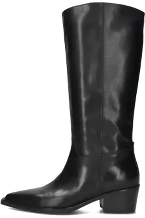 Vagabond Schoenen, Dames, Zwart, 37 EU, Zwarte Hoge Laarzen voor Vrouwen