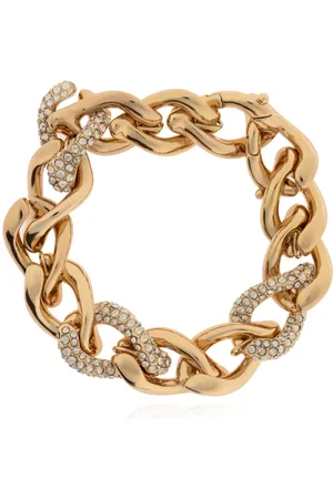 Tory Burch Accessoires, Dames, Geel, ONE Size, Messing Armband