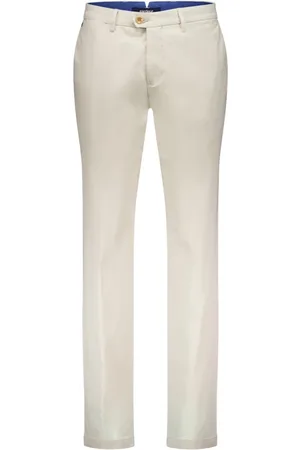 Atelier Gardeur Broeken, Heren, , W36 L32, Katoen, Katoenen Slim Fit Chino Broek