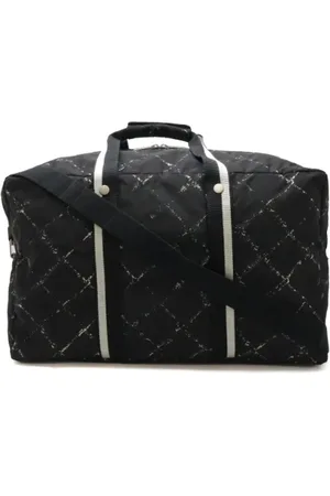 CHANEL Pre-owned, Dames, Zwart, ONE Size, Nylon, Pre-owned Canvas chanel-bags