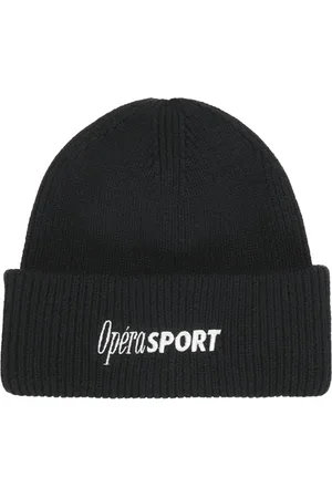Opéra Sport Accessoires, Dames, Zwart, ONE Size, Katoen, Zwarte André Unisex Beanie