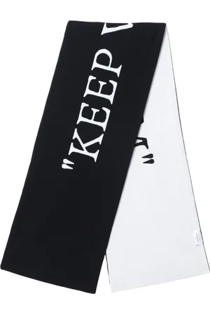 OFF-WHITE Accessoires, Heren, Veelkleurig, ONE Size, Wol, Stijlvolle sjaal voor alle gelegenheden