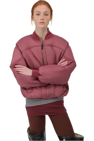 BACON Jassen, Dames, Roze, S, Katoen, W Bomber Twill Dark