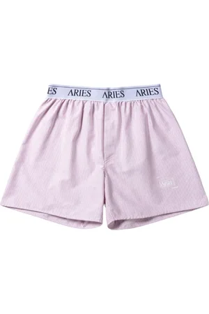 ARIES Korte broeken, Heren, Rood, L, Katoen, Tempel Boxershorts