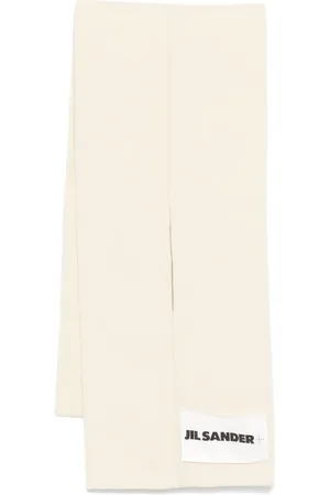 Jil Sander Accessoires, unisex, Wit, ONE Size, Stijlvolle Sjaal voor Alle Gelegenheden