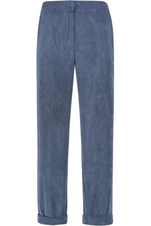 RE-HASH Broeken, Dames, Blauw, W28, Dames Chinos Broek